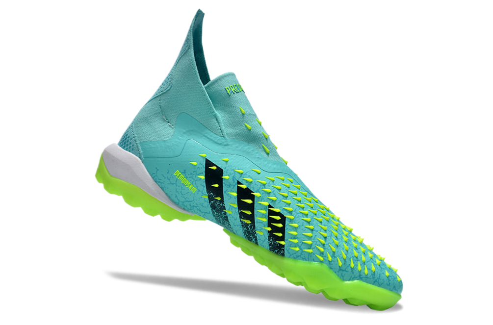(Arrival 39-45) Adidas Falcon Essence Fully Knitted Shoe Lace High Top FG Football Shoes PREDATOR ACCURACY+ FG BOOTS39-414