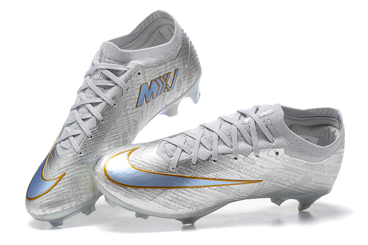 (Arrival) Nike Assassin's 15th Generation High-top Fully Knitted Waterproof FG Football Shoes Nike Zoom Vapor 15 Elite SE FG 39-4510