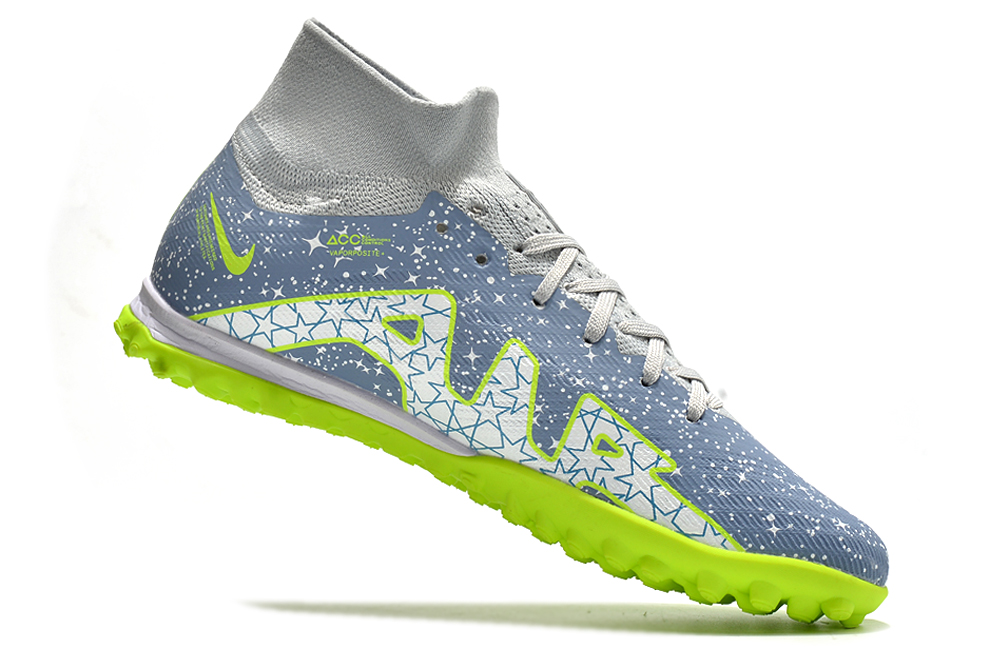 (Arrival) Nike Assassin's 15th Generation High-top Lucent Pack Set Built-in Full Air Cushion Waterproof Knitted FG Football Shoes Nike Air Zoom-FG36-457