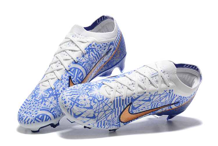 (Arrival) Nike Assassin's 15th Generation High-top Plain Air Cushion Fully Knitted Waterproof FG Football Shoes Nike Air Zoom Mercurial Superfly IX Elite FG 39-410