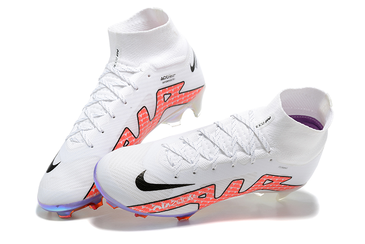 (Arrival) Nike Assassin's 15th Generation Low-top Air Cushion Fully Knitted Waterproof FG Football Shoes Nike Air Zoom Mercurial Vapor XV Elite FG 39-4510