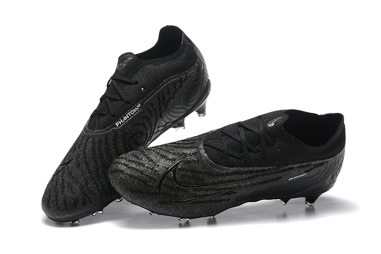 (Arrival) Nike High Top Phantom GX Black Double-Layer Waterproof Fish Wire Fully Knitted FG Football Shoes Nike Phantom GX Elite DF Link FG39-4510