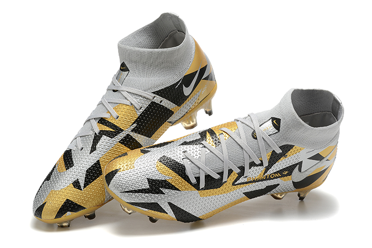 (Arrival) Nike low-top Phantom GT2 waterproof World Cup full knitted FG football shoes Nike Phantom GT2 Elite FG39-4512
