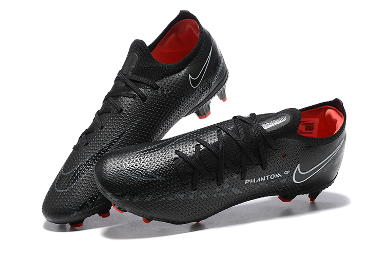 (Arrival) Nike Phantom GT2 High-top Shock Wave series waterproof fully knitted FG football shoes Nike Phantom GT2 Dynamic Fit Elite FG39-4510