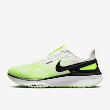 Nike Air Zoom Structure 25 - White/Black-Volt-Phantom - Mens Shoes