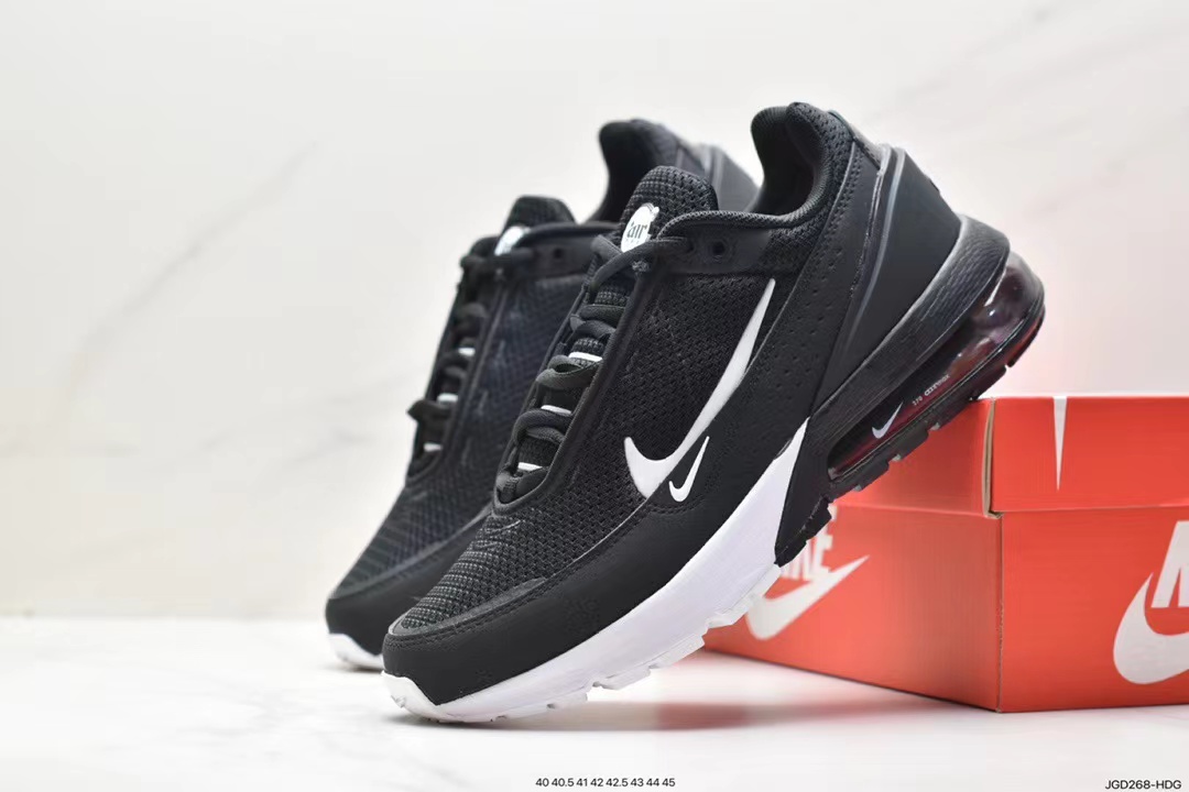 Nike Men Air Max Pulse Sneaker, Black Bright Crimson Smoke